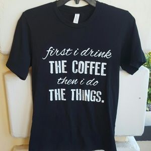 Black graphic t shirt